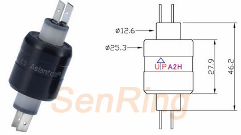 a2hA2H系列水銀滑環(huán)(2路30A電流)系列水銀導(dǎo)電滑環(huán)圖紙